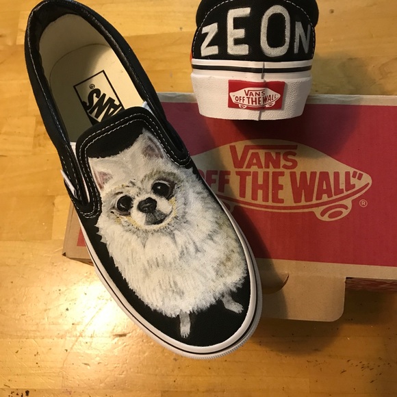 Custom painted Vans - Picture 3 of 4